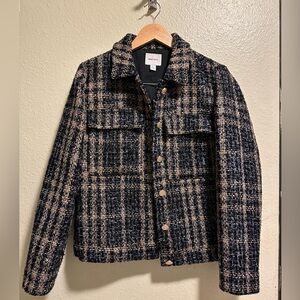 NINE WEST tweed jacket M